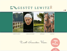 Tablet Screenshot of gestuet-lewitz.com